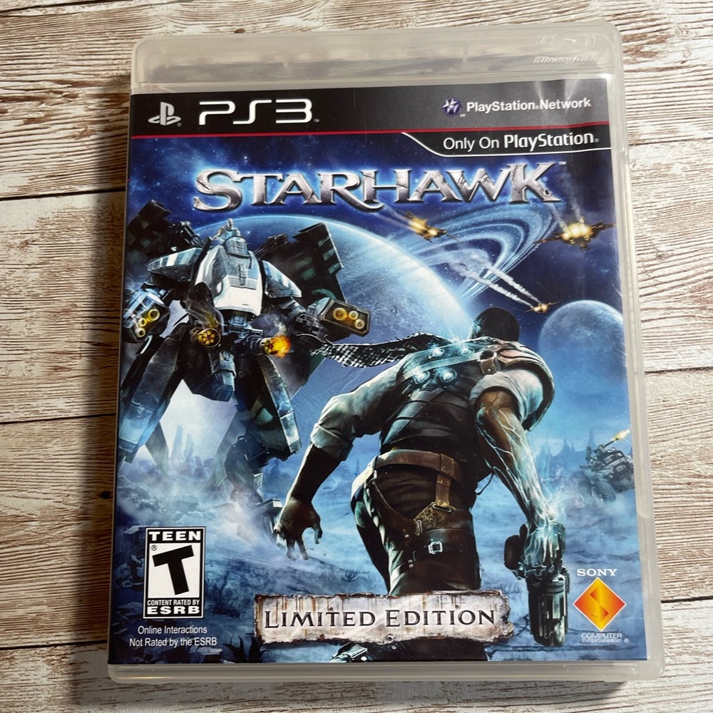 Starhawk Limited Edition Sony PlayStation 3 CIB Manual Tested